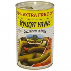 Kvuzat Yavne - Cucumbers in Brine, Large (7-9) *20% EXTRA*