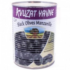  Kvuzat Yavne - Black Manzanillo Olives, Large