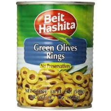 Beit Hashita Green Olives Rings.