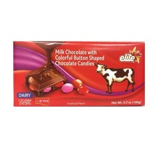 Elite Milk Chocolate With Colorful Shaped Chocolate Candies