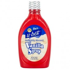 Foxes U-bet Vanilla Flavored Syrup