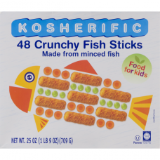 Kosherific Crunchy Fish Sticks