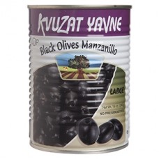 Kvuzat Yavne Black Olives Manzanillo Large