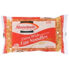 Manischeewits Extra Wide Egg Noodels