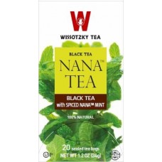 Wissotzky Tea Black Tea With Nana Mint