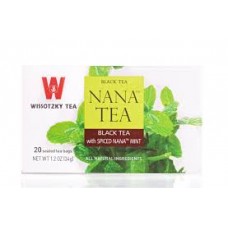 Wissotzky Tea Black Tea With Spiced Nana Mint