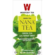 Wissotzky Tea Green Tea With Nana Mint