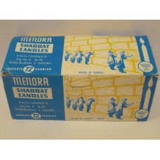 Menora 72 Bougies For Shabbat