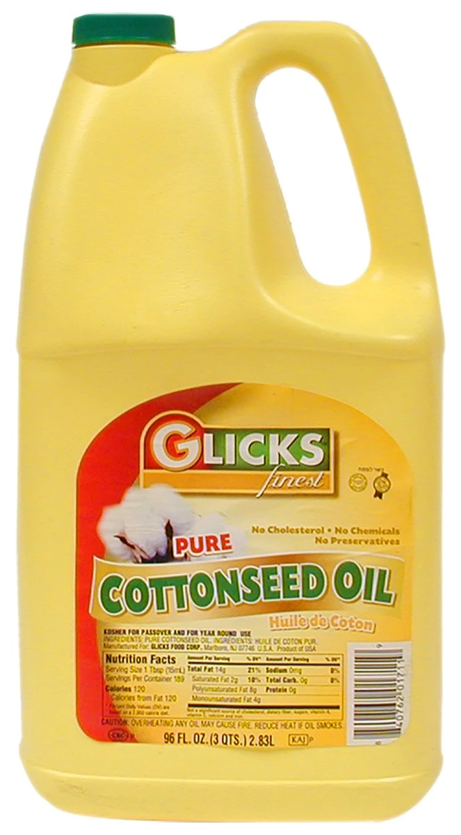 Glicks Cottonseed Oil